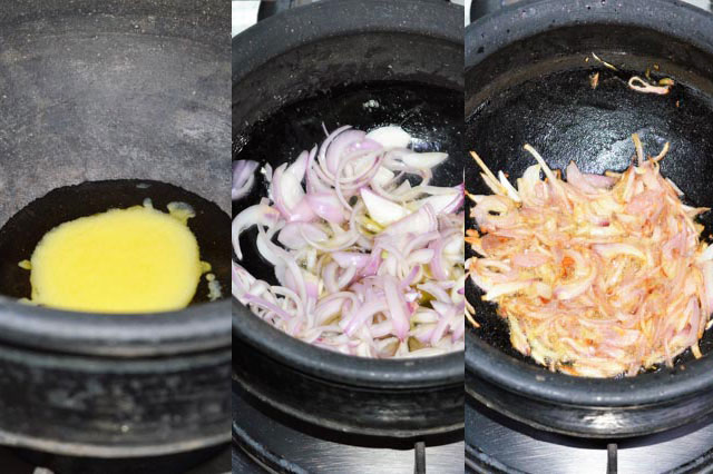 2.-add-ghee-oil-onions-and-fry-till-golden-brown
